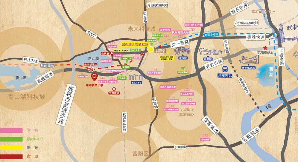 芜湖罗兰小镇地图图片
