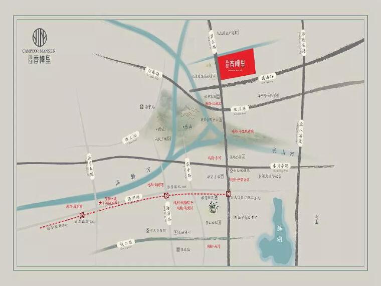 鸿翔香樟里区位