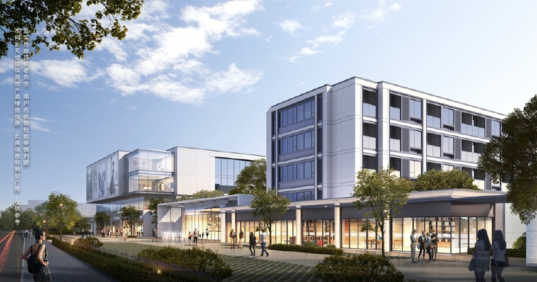 余交蓝城·湖印晓庐效果图