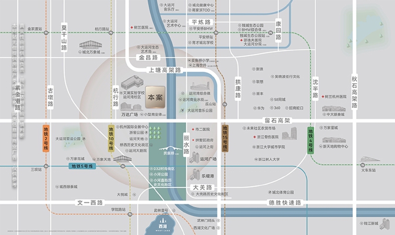 安樾杭璟府区位