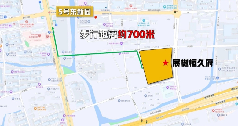 宸樾恒久府区位