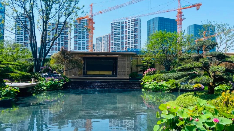 建杭霞映锦绣里效果图