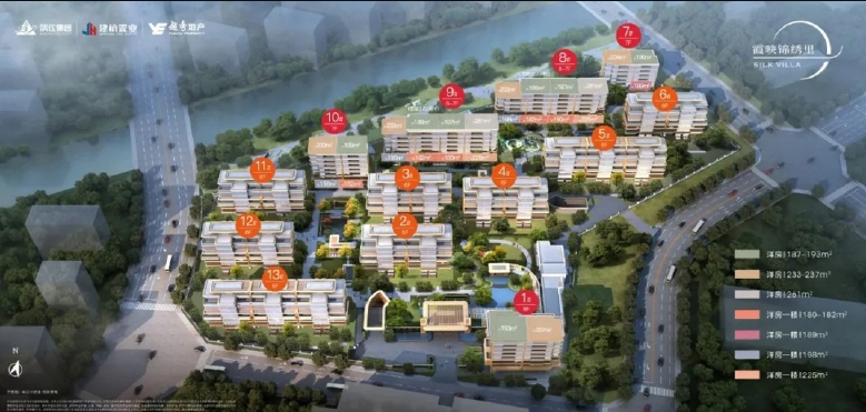 建杭霞映锦绣里效果图