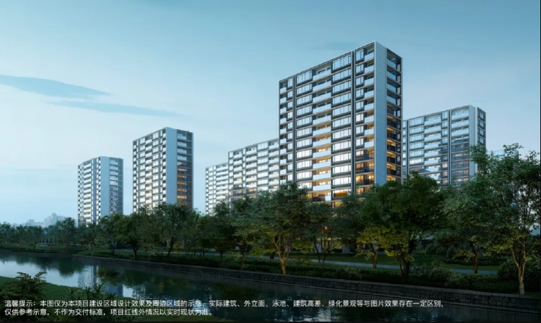 绿城溪映明月效果图
