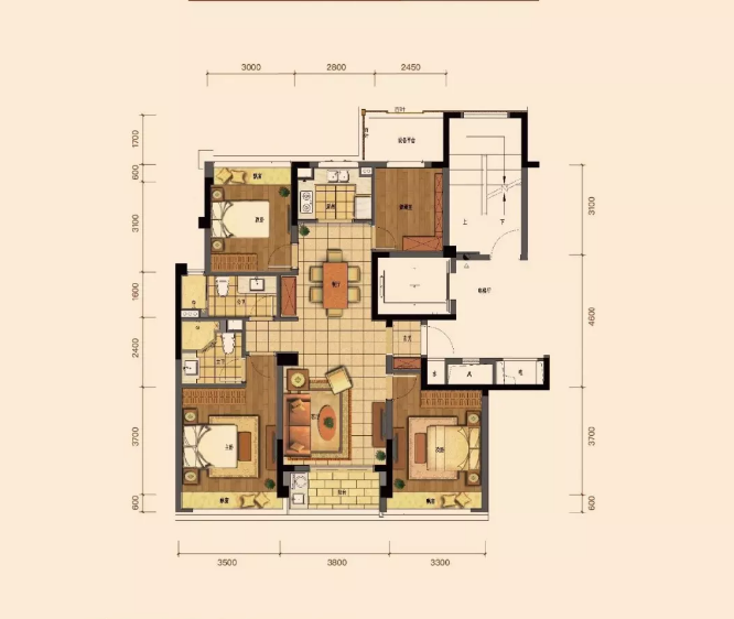 B2户型