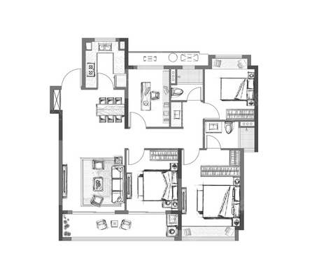 118-1方户型